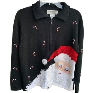 Tiara International 2004￼ Christmas Collection Santa Sweater